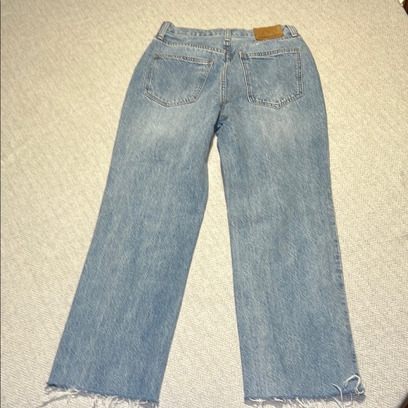 Denim Forum High Rise Jeans in Light Blue - Picture 4 of 11